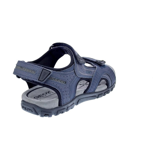 Sandalias Geox zapatos Hombre modelo Strada Azul Velcro