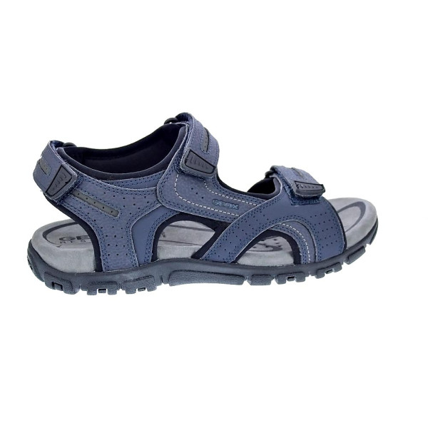 Sandalias Geox zapatos Hombre modelo Strada Azul Velcro