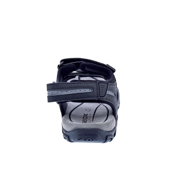 Sandalias Geox zapatos Hombre modelo Strada Negro Velcro