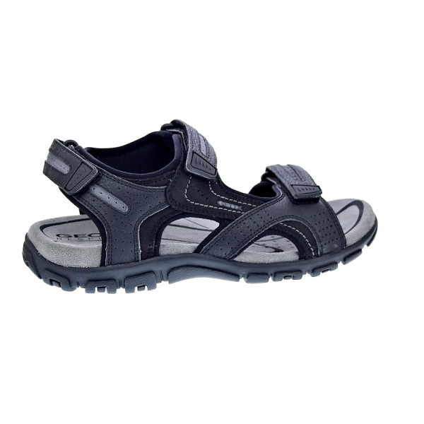 Sandalias Geox zapatos Hombre modelo Strada Negro Velcro