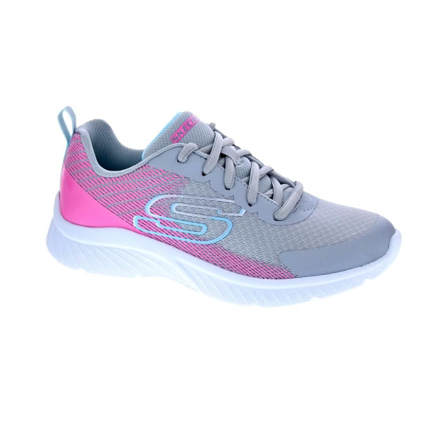 Zapatillas Skechers zapatos Niña modelo Microspec Plus Rosa Cordón