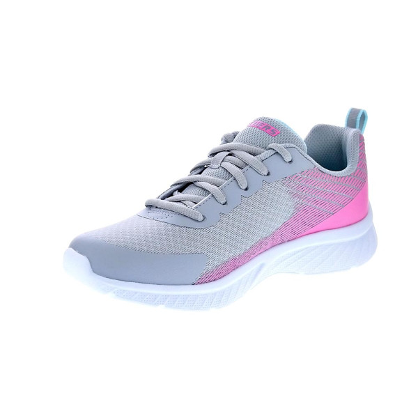 Zapatillas Skechers zapatos Niña modelo Microspec Plus Rosa Cordón