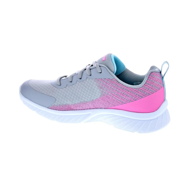 Zapatillas Skechers zapatos Niña modelo Microspec Plus Rosa Cordón