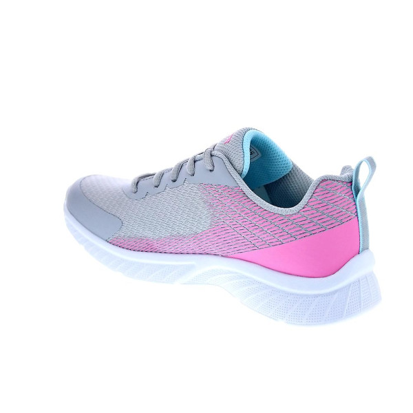 Zapatillas Skechers zapatos Niña modelo Microspec Plus Rosa Cordón