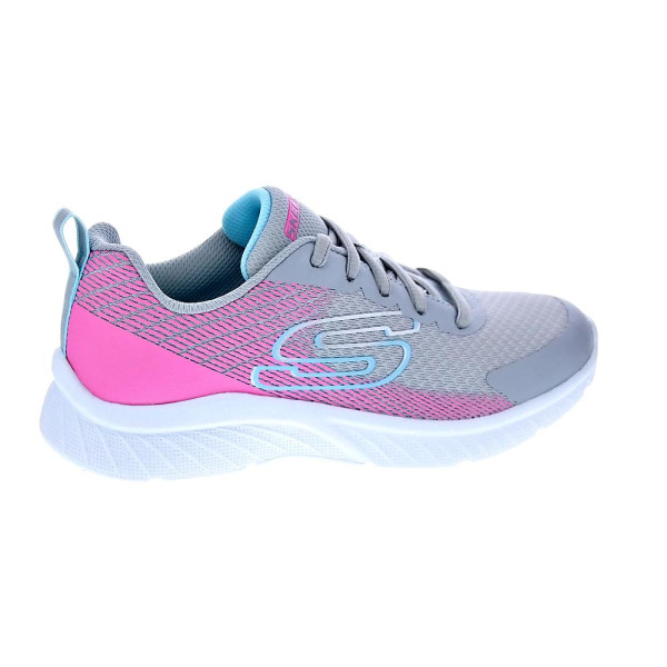 Zapatillas Skechers zapatos Niña modelo Microspec Plus Rosa Cordón