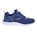 Zapatillas Skechers zapatos Hombre modelo Track Broader Azul Cordón