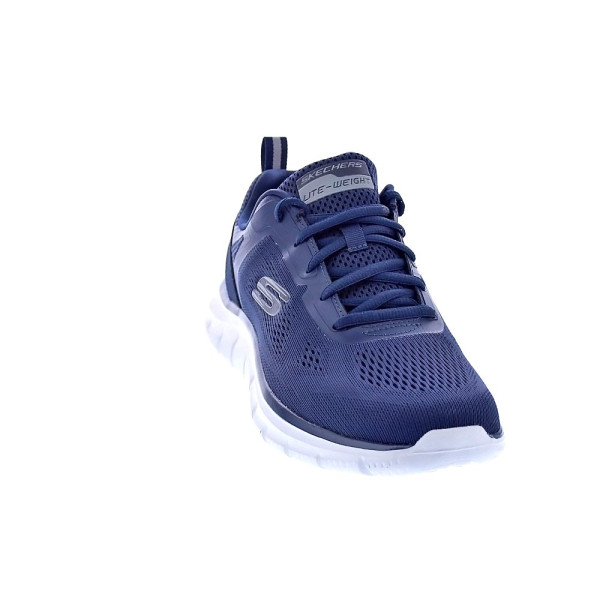 Zapatillas Skechers zapatos Hombre modelo Track Broader Azul Cordón