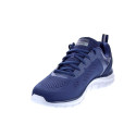 Zapatillas Skechers zapatos Hombre modelo Track Broader Azul Cordón