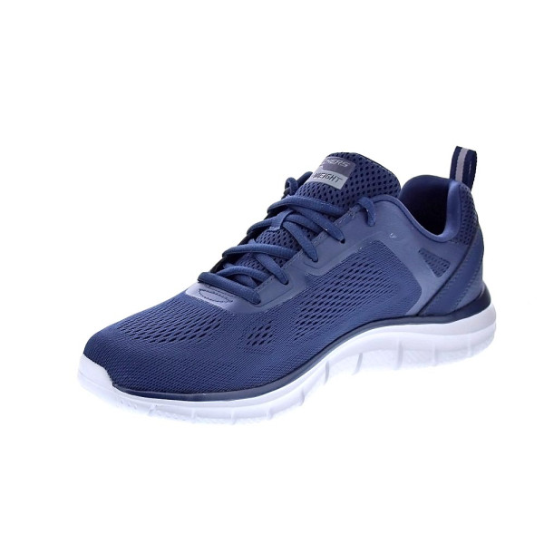 Zapatillas Skechers zapatos Hombre modelo Track Broader Azul Cordón
