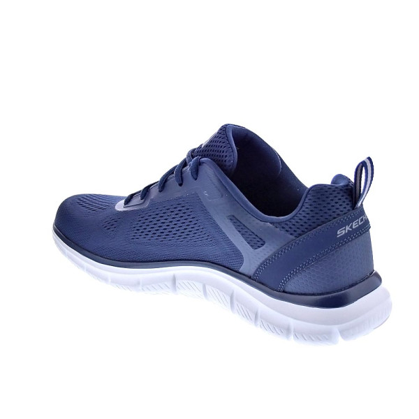 Zapatillas Skechers zapatos Hombre modelo Track Broader Azul Cordón