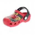 Zuecos Crocs zapatos Niño modelo Cc Lightning McQueen Clog Rojo 