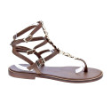 Sandalias Varm zapatos Mujer modelo Gaia Marrón 