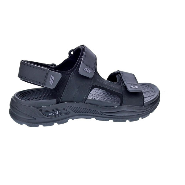 Sandalias Skechers zapatos Hombre modelo Arch Fit Motley Negro 