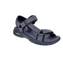 Sandalias Skechers zapatos Hombre modelo Lomell Rip Gris 
