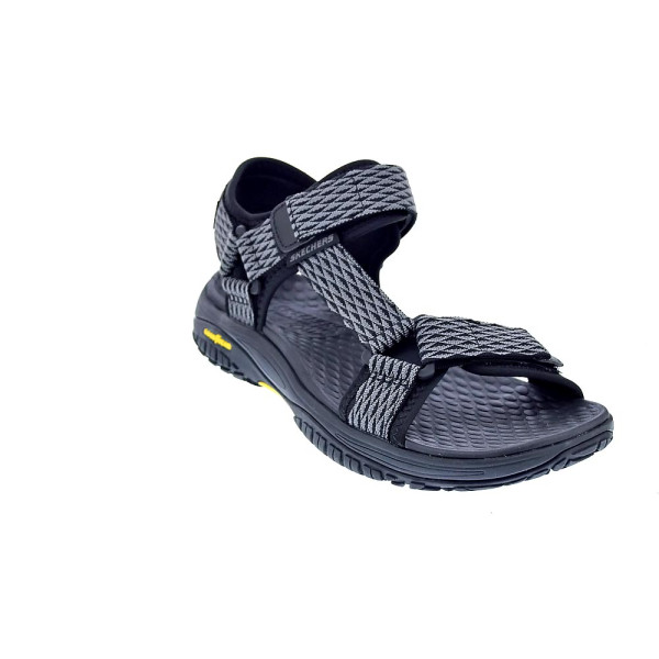 Sandalias Skechers zapatos Hombre modelo Lomell Rip Gris 
