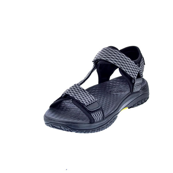 Sandalias Skechers zapatos Hombre modelo Lomell Rip Gris 
