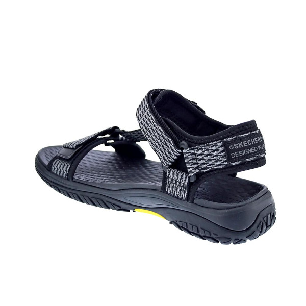 Sandalias Skechers zapatos Hombre modelo Lomell Rip Gris 
