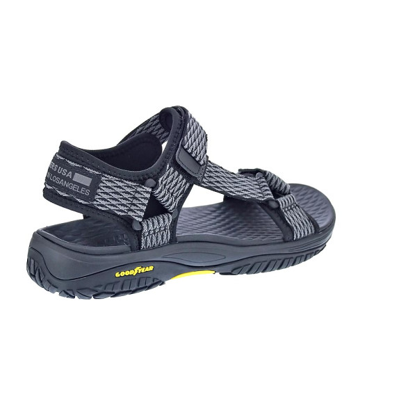 Sandalias Skechers zapatos Hombre modelo Lomell Rip Gris 