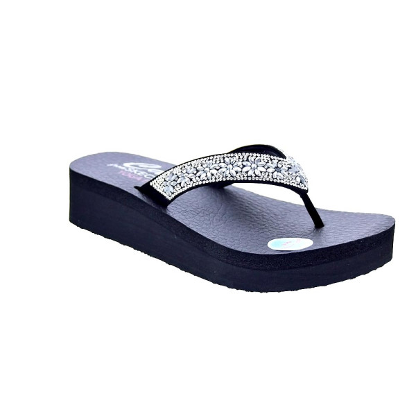 Chanclas Skechers zapatos Mujer modelo Vinyasa Wild Negro 
