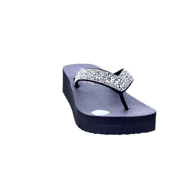 Chanclas Skechers zapatos Mujer modelo Vinyasa Wild Negro 