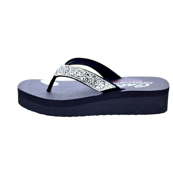 Chanclas Skechers zapatos Mujer modelo Vinyasa Wild Negro 