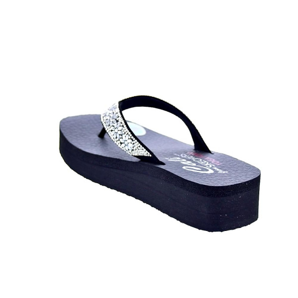 Chanclas Skechers zapatos Mujer modelo Vinyasa Wild Negro 
