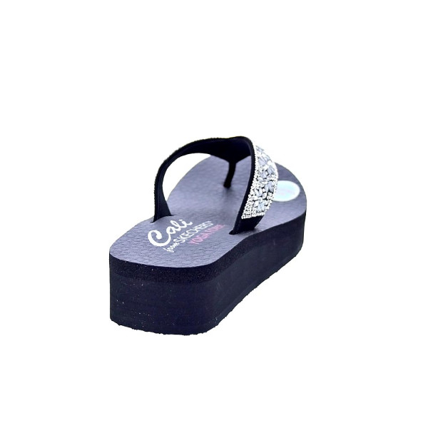 Chanclas Skechers zapatos Mujer modelo Vinyasa Wild Negro 