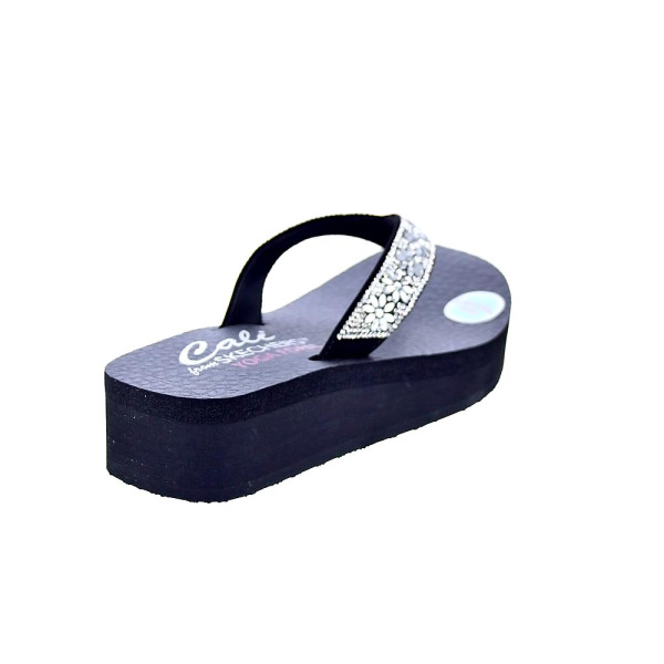 Chanclas Skechers zapatos Mujer modelo Vinyasa Wild Negro 