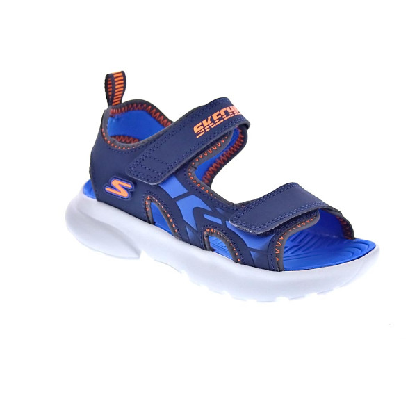 Sandalias Skechers zapatos Niño modelo Razor Azul 