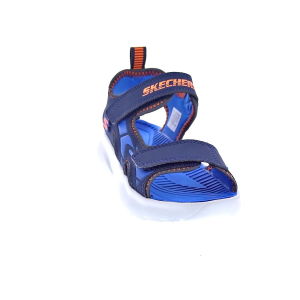 Sandalias Skechers zapatos Niño modelo Razor Azul 