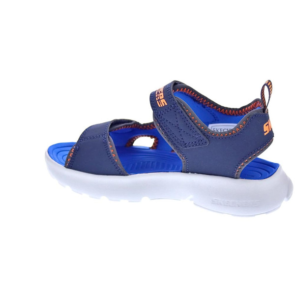 Sandalias Skechers zapatos Niño modelo Razor Azul 