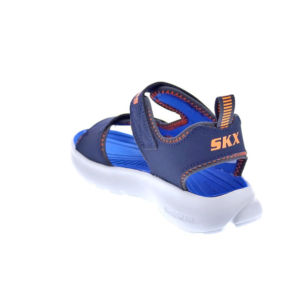 Sandalias Skechers zapatos Niño modelo Razor Azul 