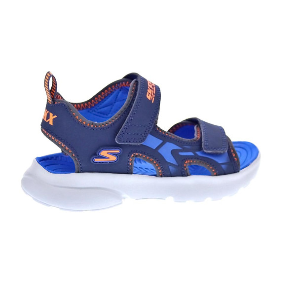 Sandalias Skechers zapatos Niño modelo Razor Azul 