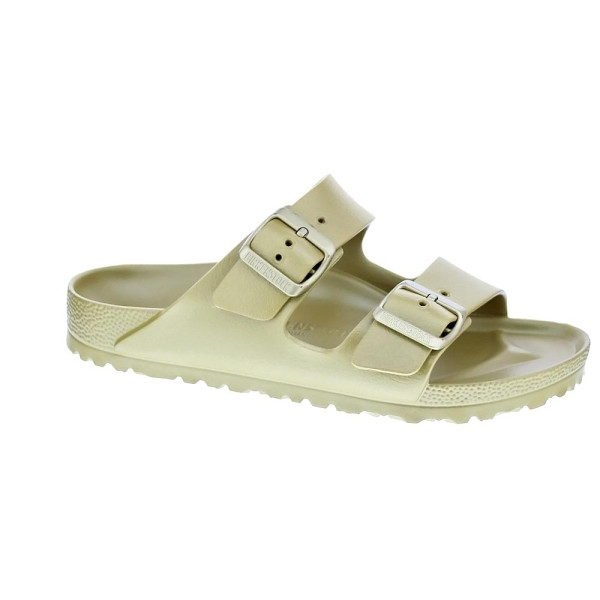Chanclas Birkenstock zapatos Mujer modelo Arizona Eva Oro 