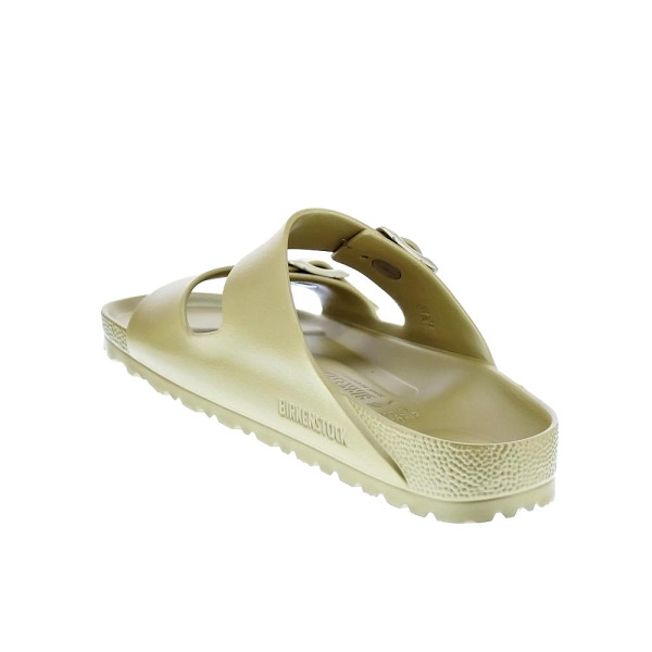 Chanclas Birkenstock zapatos Mujer modelo Arizona Eva Oro 