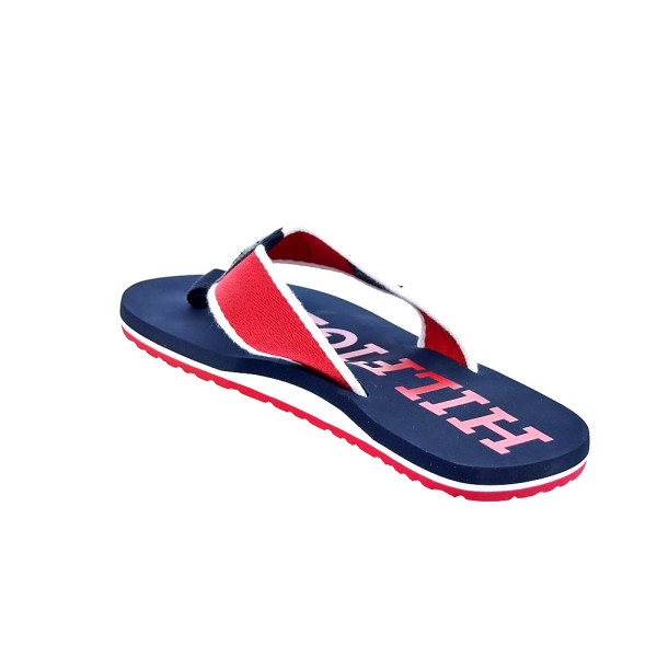 Chanclas Tommy Hilfiger zapatos Hombre modelo Patch Hilfiger Azul 