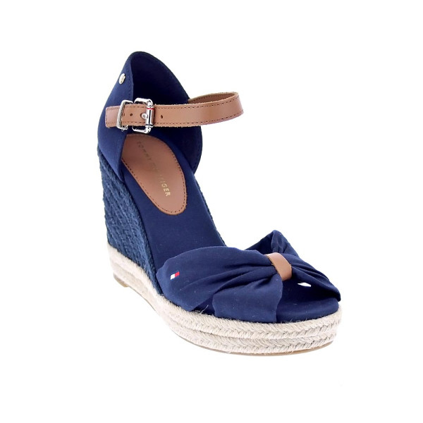 Sandalias Tommy Hilfiger zapatos Mujer modelo Basic Open Azul 