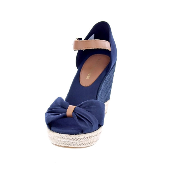 Sandalias Tommy Hilfiger zapatos Mujer modelo Basic Open Azul 