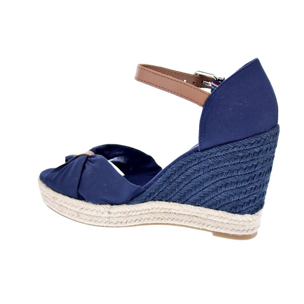 Sandalias Tommy Hilfiger zapatos Mujer modelo Basic Open Azul 