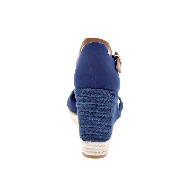 Sandalias Tommy Hilfiger zapatos Mujer modelo Basic Open Azul 