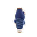 Sandalias Tommy Hilfiger zapatos Mujer modelo Basic Open Azul 