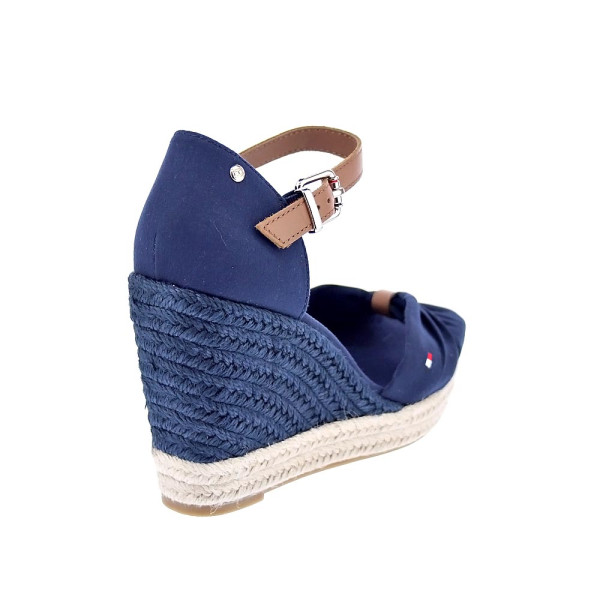 Sandalias Tommy Hilfiger zapatos Mujer modelo Basic Open Azul 