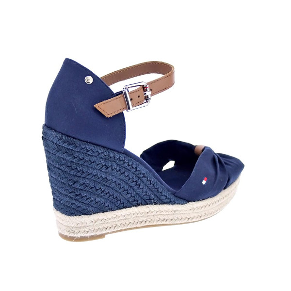 Sandalias Tommy Hilfiger zapatos Mujer modelo Basic Open Azul 