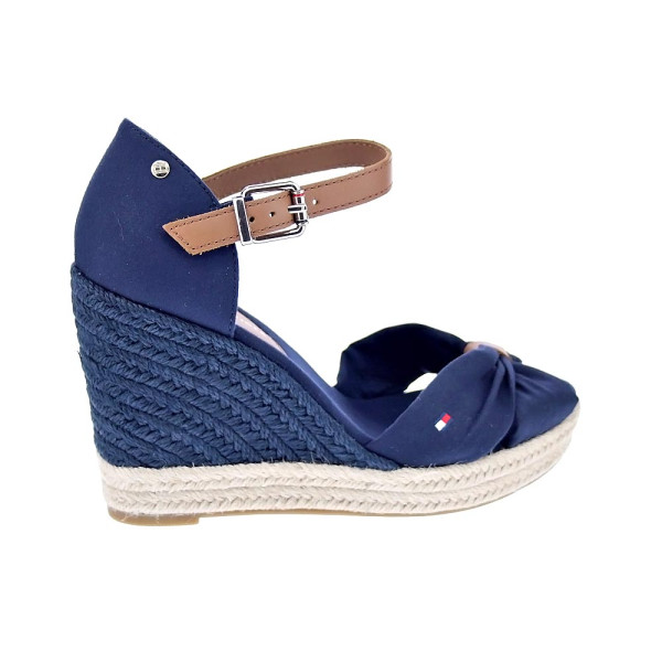 Sandalias Tommy Hilfiger zapatos Mujer modelo Basic Open Azul 