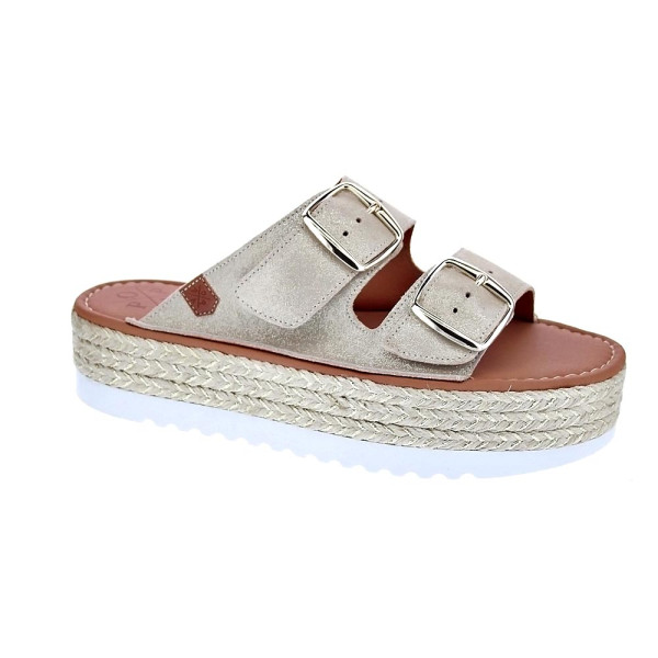 Sandalias Popa zapatos Mujer modelo Collao Oro 