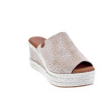 Sandalias Popa zapatos Mujer modelo Arenita Grabado Beige 