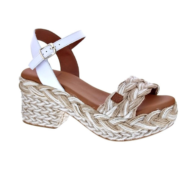 Sandalias Popa zapatos Mujer modelo Abaka Amur Beige 