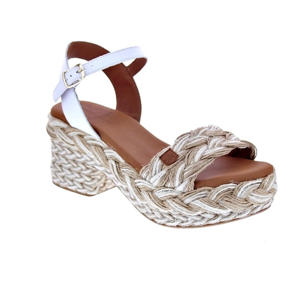 Sandalias Popa zapatos Mujer modelo Abaka Amur Beige 