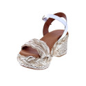 Sandalias Popa zapatos Mujer modelo Abaka Amur Beige 