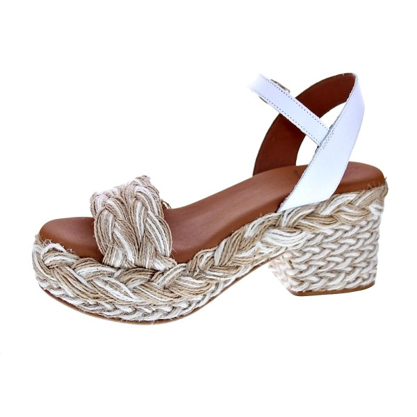 Sandalias Popa zapatos Mujer modelo Abaka Amur Beige 